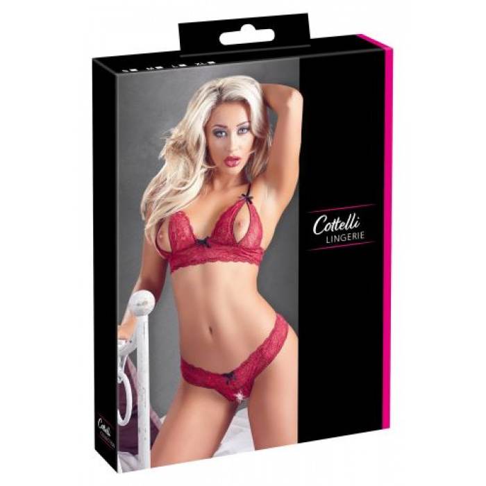 Cottelli Open Cup Bra Set - Image 6