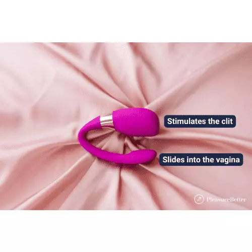 Lelo Tiani 3 δονήτης για ζευγάρια ΣΕ ΜΩΒ ΧΡΩΜΑ - Image 2