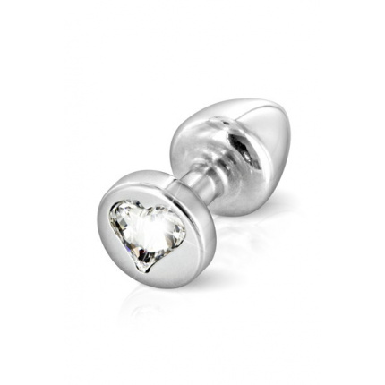 ANNI HEART SILVER CRISTAL M