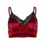 Leg Avenue Satin Bralette with Boyshort - Image 3