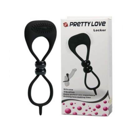 PRETTY LOVE LOCKER Ρυθμιζόμενο δαχτυλίδι πέους και όρχεων με δόνηση