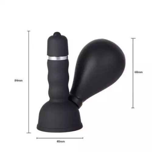 Nipple Suction Vibration Black - Image 5