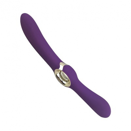Double Vibrator for Couples and Crazy Situations Purple