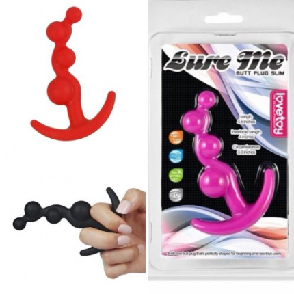 LURE ME SLIM BUTT PLUG 4.5''