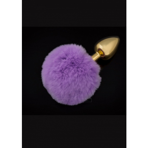 Jewellery Gold Fluffy - S- Purple - Image 1