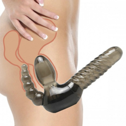Fetish Fantasy Strapless strap-on with Anal Stimulator