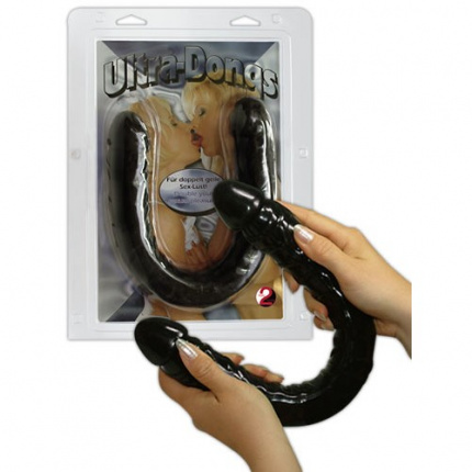 Ultra Double Sided Black Dong