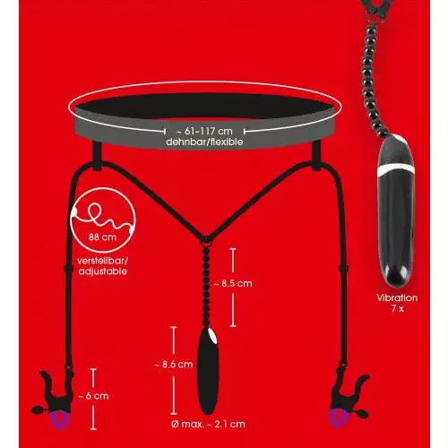Bad Kitty Spreader String with Vibrator - Image 6