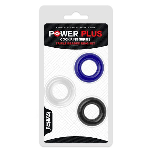 Power Plus Triple Donut Ring Set - Image 1