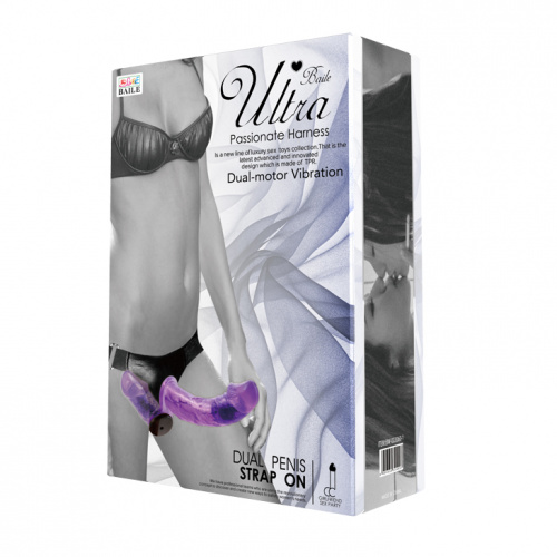 Strap-on Dual-motor Purple - Image 2