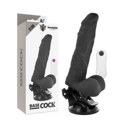 BASECOCK REALISTIC BENDABLE REMOTE CONTROL BLACK 21 CM