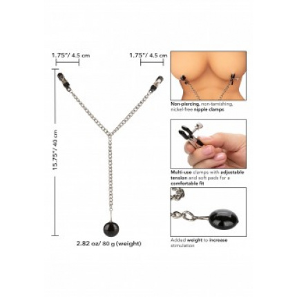 Weighted Disc Nipple Clamps