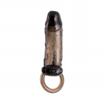 XLover, Expansion ring and vibrations, Transparent black, 14.5 cm - Image 4