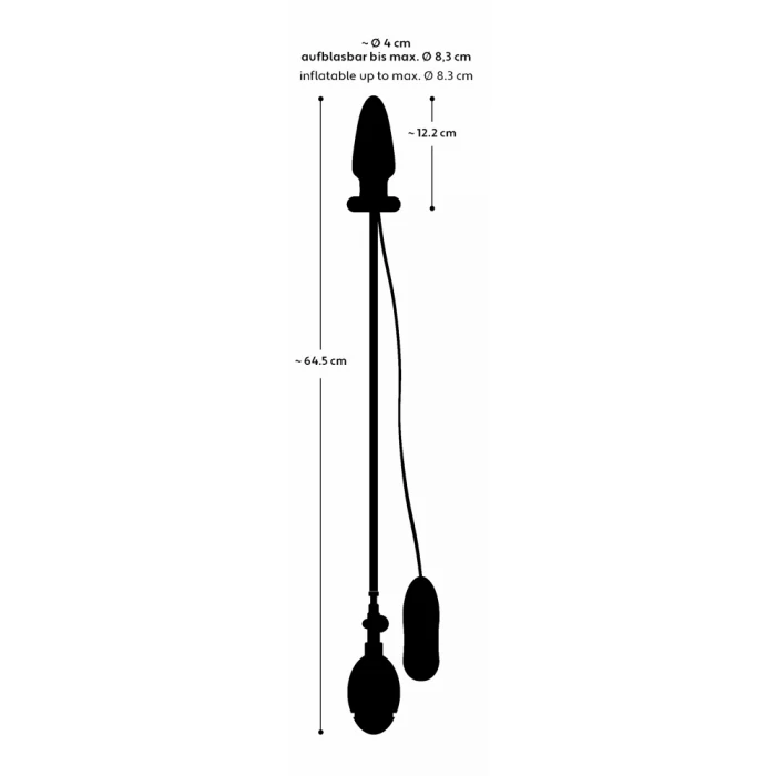 Inflatable Vibrating Butt Plug - Image 2