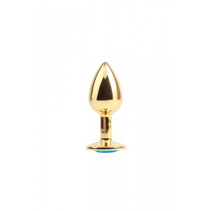 Blue gem anal plug gold - Image 2