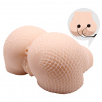 SILICONE MASTURBATOR OF VAGINAL AND ANUS WITH VIBRATION - Image 4