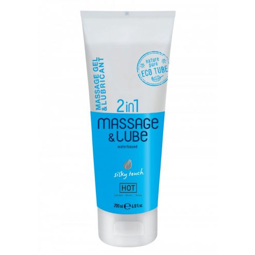 Massage & Glide Gel 2in1 Silky Touch - Image 1