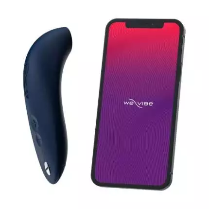 We-Vibe Melt Blue: Παλμικός διεγέρτης κλειτορίδας με εφαρμογή bluetooth