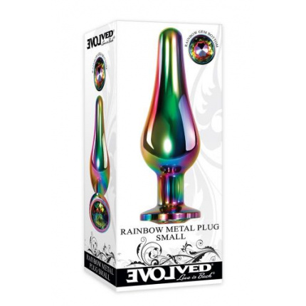 EVOLVED RAINBOW METAL PLUG SMALL