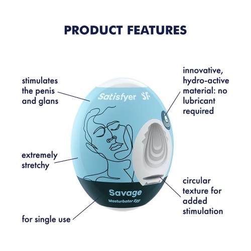 Σετ Satisfyer: 3 Αυγά αυνανισμού Savage - Image 3
