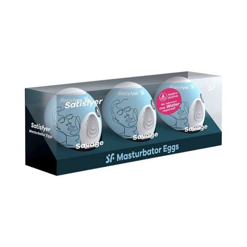 Σετ Satisfyer: 3 Αυγά αυνανισμού Savage - Image 4