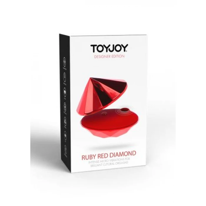 Ruby Red Diamond Intense Micro vibrations for Brilliant Orgasms - Image 10