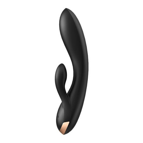Satisfyer Δονητής Double Flex με App εφαρμογή – Black - Image 5