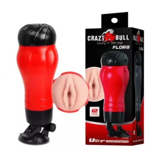BAILE CRAZYFLORA SUCTION MASTURBATOR PUSSY - Image 1