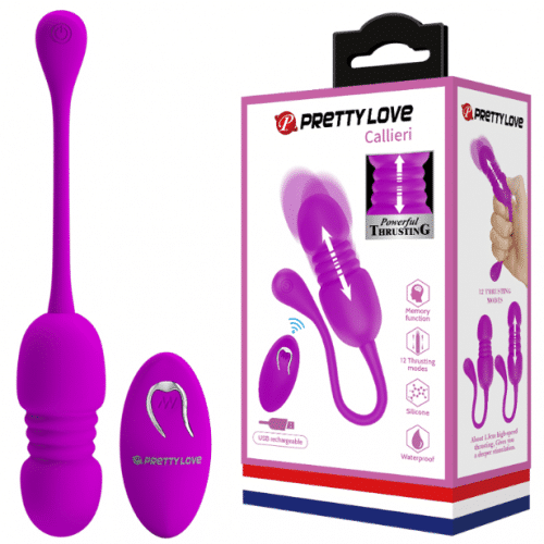 PRETTY LOVE CALLIERI WITH THRUSTIG MODE AND VIBRATION - Image 1
