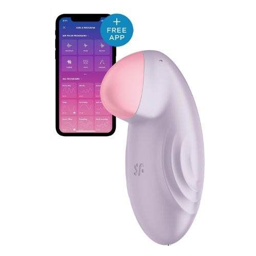 SATISFYER TROPICAL TIP LIGHT LILAC - Image 1
