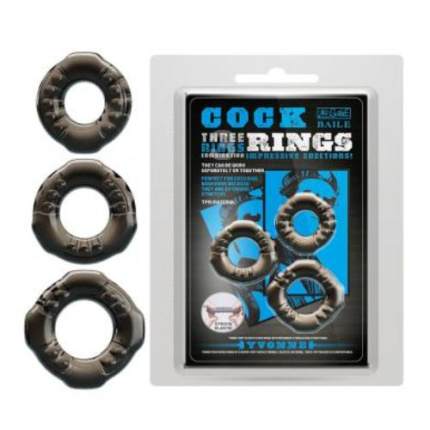 COCK RINGS YVONNE THREE PENIS RINGS SET