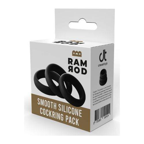 RAMROD SMOOTH SILICONE COCKRING PACK - Image 1
