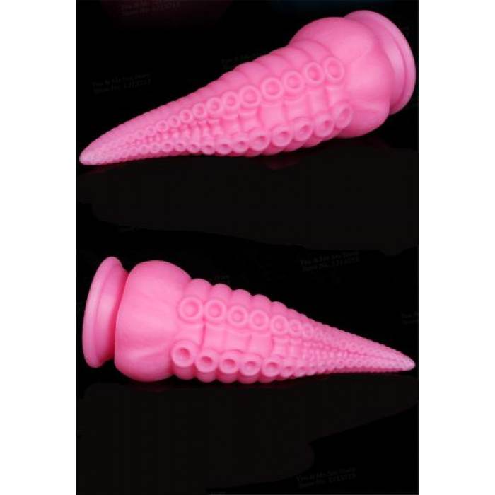 PINK WARRIOR PVC HUGE COCK – 14 INCH - Image 4