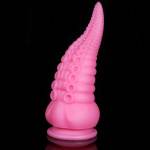 PINK WARRIOR PVC HUGE COCK – 14 INCH