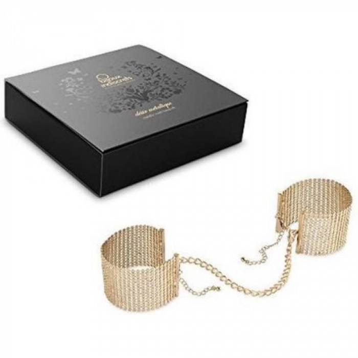 Désir Métallique Handcuff Gold - Image 4