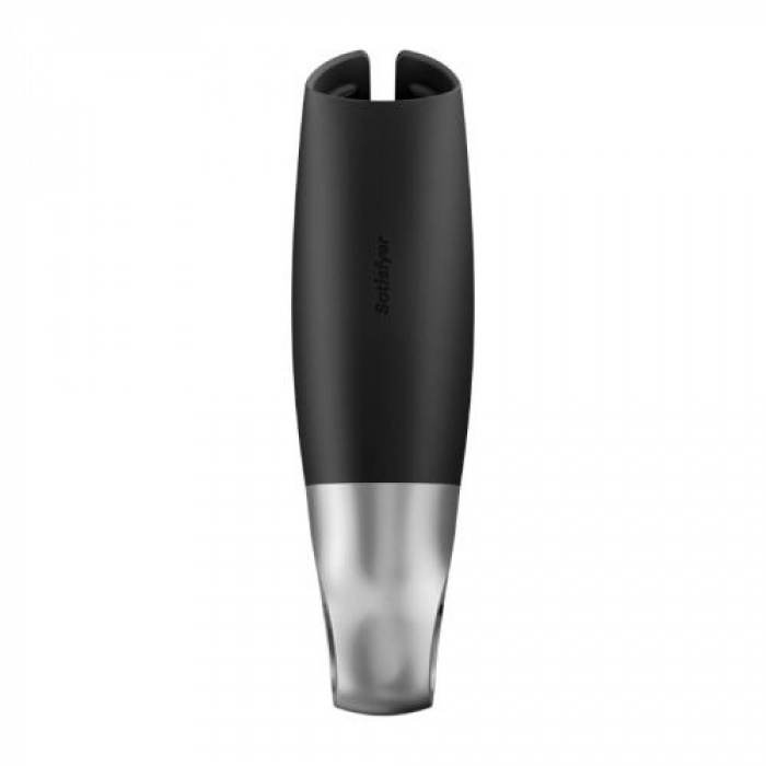 SATISFYER Power Masturbator black silver - Image 4