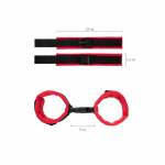 Anonymo Handcuffs Velor for a secure and soft hold! - Image 5