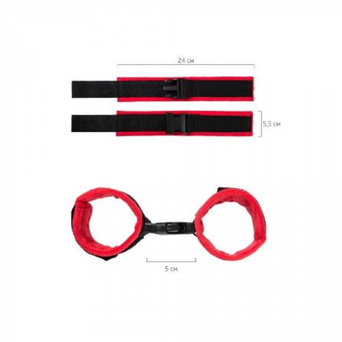Anonymo Handcuffs Velor for a secure and soft hold! - Image 5