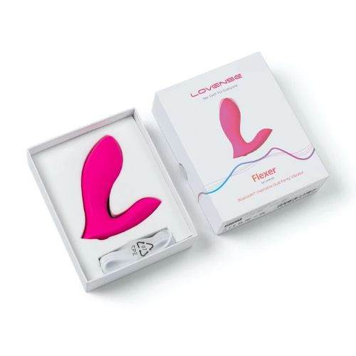 Lovense - Flexer Insertable Double Panty Vibrator.Διπλός Δονητής Εσώρουχου - Image 7