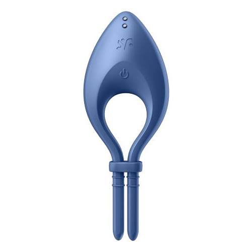 SATISFYER BULLSEYE: μπλε δονούμενο δακτυλίδι πέους με Application-Bluetooth - Image 7