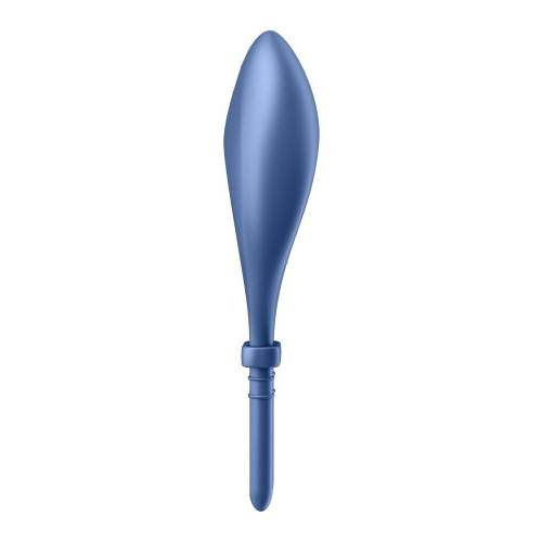 SATISFYER BULLSEYE: μπλε δονούμενο δακτυλίδι πέους με Application-Bluetooth - Image 5