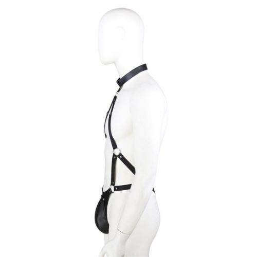 MALE CHASTITY PANTIES WITH HARNESS - Image 4