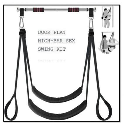DOOR PLAY SEX SWING KIT