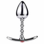 BENDABLE ONE BALL METAL BUTT PLUG MEDIUM - Image 5