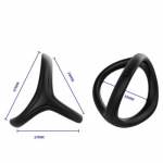 3 IN 1 ULTRA SOFT STRETCHY PENIS RING - Image 4
