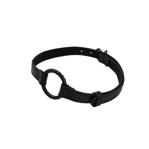 Black Metal O-ring Gag - Image 3