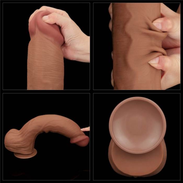 14'' King Sized Sliding Skin Dual Layer Dong Brown - Image 5