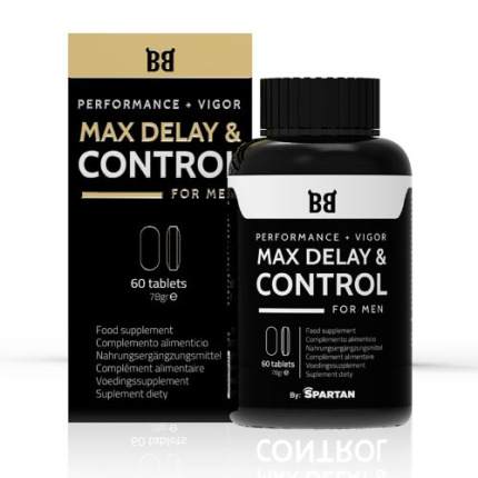 BLACKBULL BY SPARTAN - MAX DELAY & CONTROL MAXIMUM PERFORMANCE FOR MEN 60 CAPSULAS