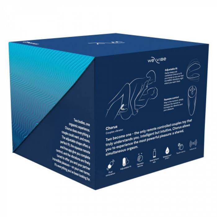 Dual Stimulation Vibrator for Couples We-Vibe Chorus Blue - Image 15