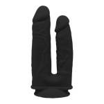 REAL LOVE DUAL DENSITY DOUBLE PENETRATOR BLACK - Image 2